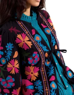 East Marissa Embroidered Jacket Black
