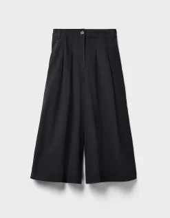 East Rosie Cotton Twill Trousers Grey