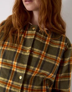 East Zoha Check Bomber Jacket Multi