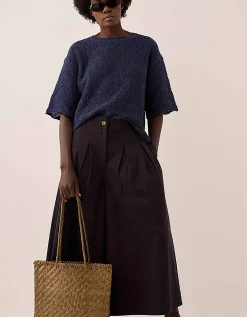 Ellyla Rhia Woven Leather Tote Bag