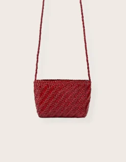 Ellyla Sia Woven Leather Crossbody Bag