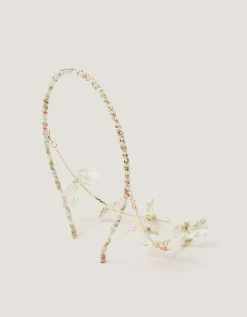 Embellished Floral Chain Headband