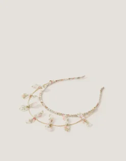 Embellished Floral Chain Headband