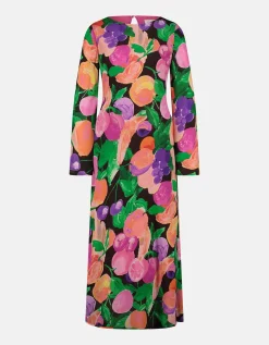 Fabienne Chapot Emile Fruit Print Midi Dress Multi