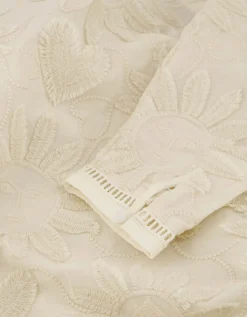 Fabienne Chapot Ida Embroidered Top White