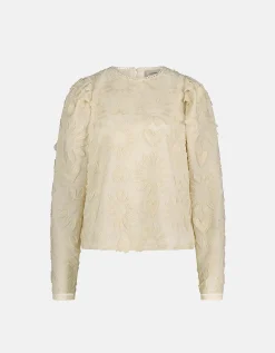 Fabienne Chapot Ida Embroidered Top White
