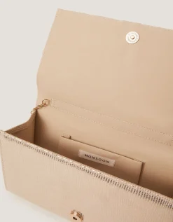 Fergie Twist Knot Clutch Bag