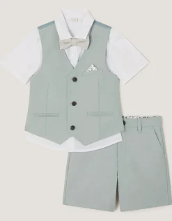 Finn 4-Piece Short Suit Green