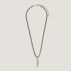 Fish Pendant Cord Necklace