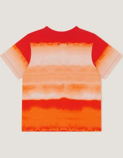 Fish Tie-Dye T-Shirt Orange