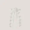 Floral Bow Hair Clip