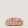 Floral Embellished Clutch Bag