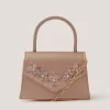 Floral Embellished Sparkle Bag