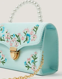 Floral Embroidered Bag