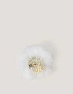 Flower Fascinator Hair Clip