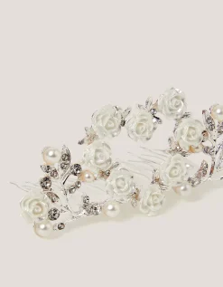 Flower Girl Tiara Comb