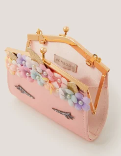 Flower Unicorn Clip Frame Bag