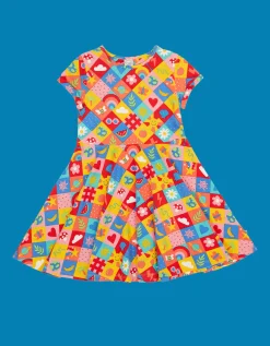 Frugi Spring Printed Skater Dress Multi