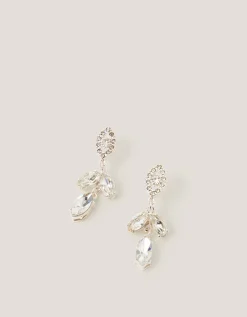 Gemstone Teardrop Earrings