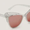 Glitter Butterfly Sunglasses