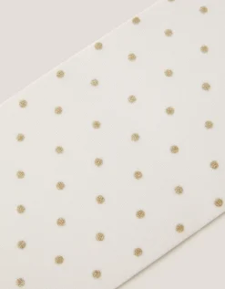 Glitter Spot Tights Gold