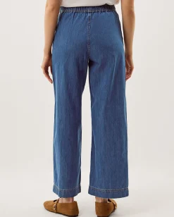 Harper Regular Wide Leg Jeans Blue