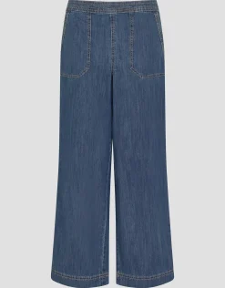 Harper Regular Wide Leg Jeans Blue