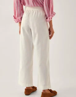 Harper Regular Wide Leg Jeans Natural
