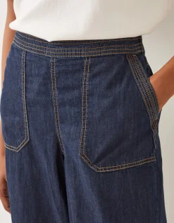 Harper Regular Wide Leg Jeans Blue