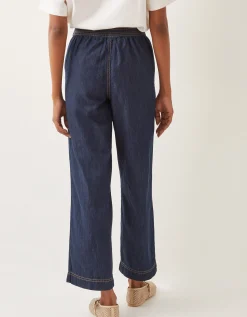 Harper Regular Wide Leg Jeans Blue