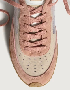 Hoff Bridge Mesh Trainers Orange