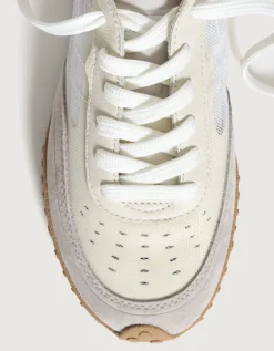 Hoff Bridge Mesh Trainers White