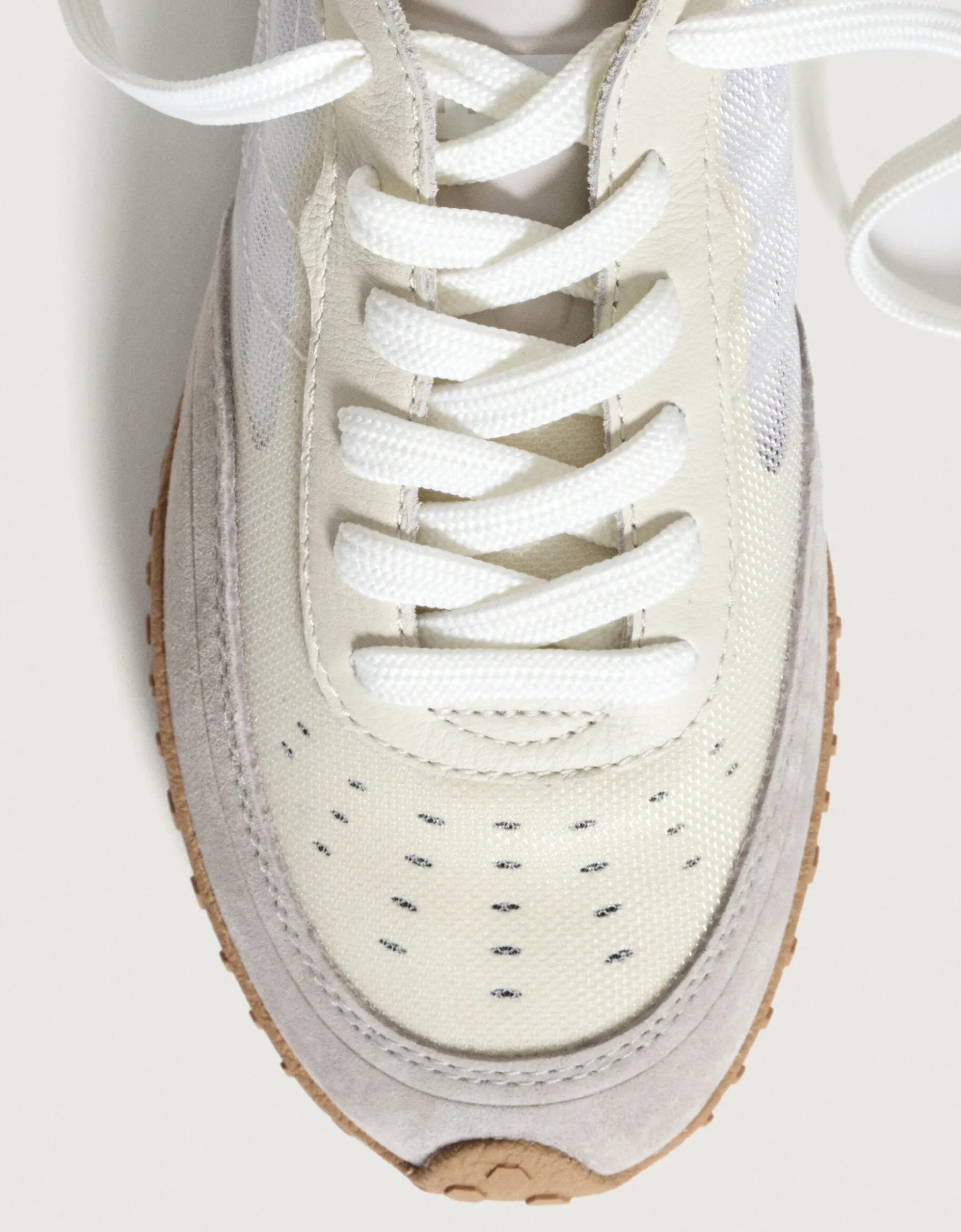 Hoff Bridge Mesh Trainers White