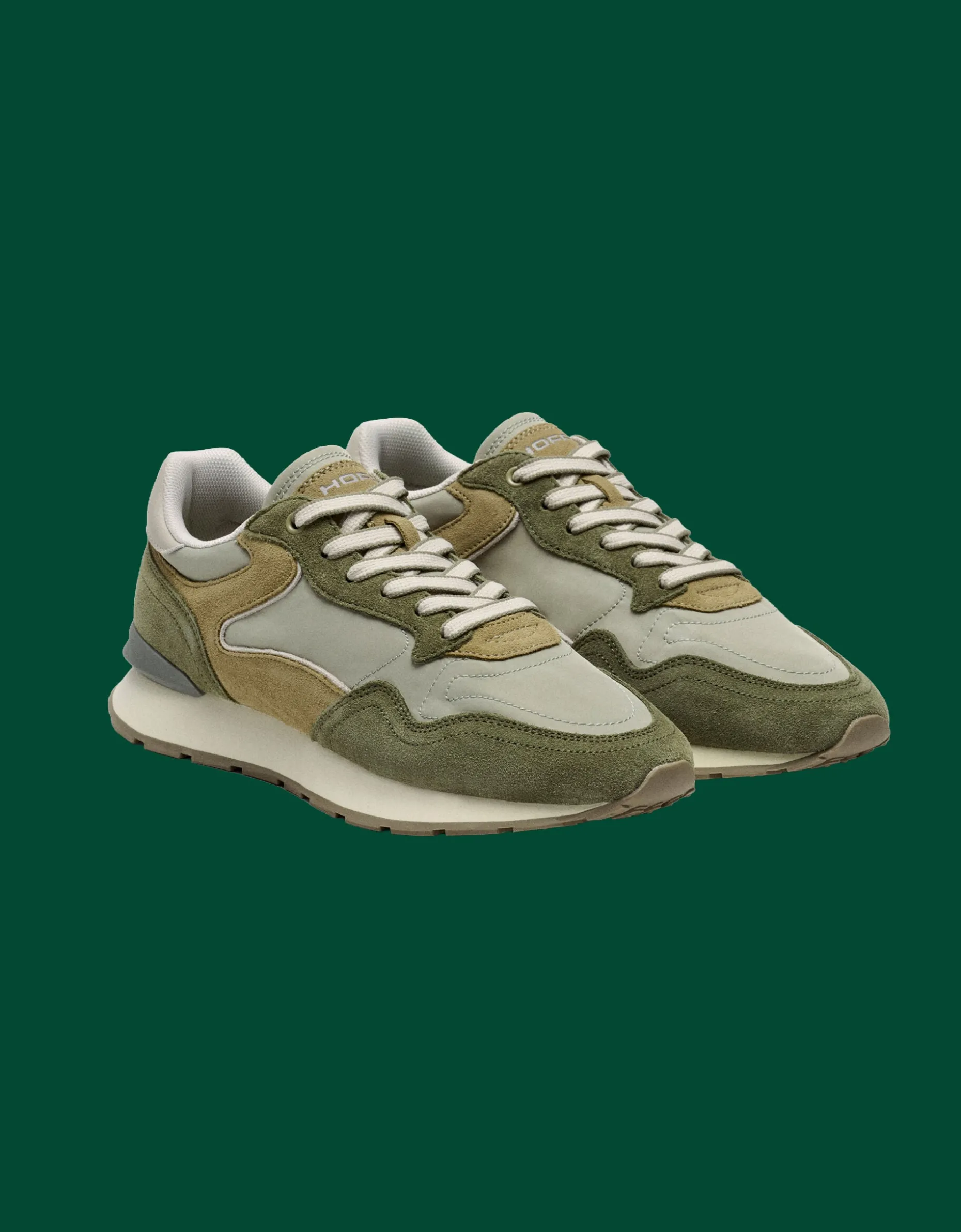 Hoff City Suede Trainers Green