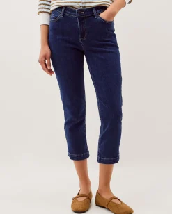 Idabella Cropped Skinny Jeans Blue