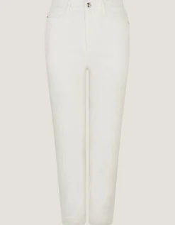 Idabella Cropped Skinny Jeans Natural