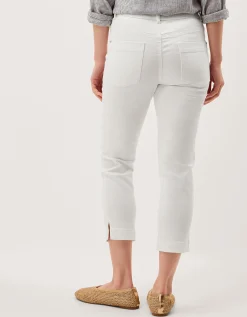 Idabella Cropped Skinny Jeans Natural