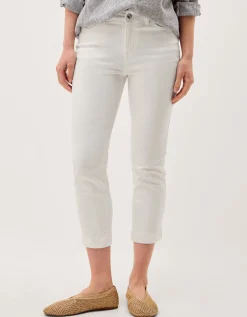 Idabella Cropped Skinny Jeans Natural
