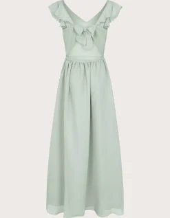 Indi Tie-Back Prom Dress Green