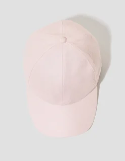 Isha Linen Baseball Cap Pink