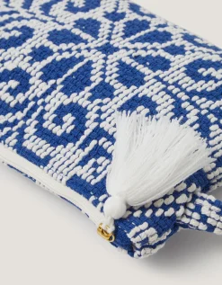 Janine Floral Tapestry Clutch Bag