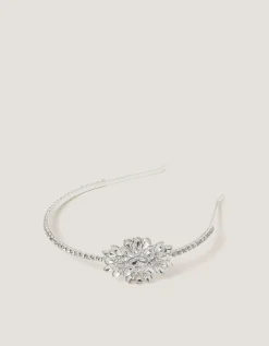 Jewel Embellished Metal Headband