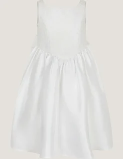 Juno Lace Bodice Party Dress Ivory