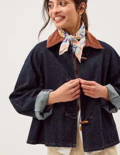 Kit Denim Barn Jacket Blue