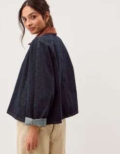 Kit Denim Barn Jacket Blue