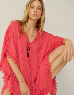 Lena Lace Mini Kaftan