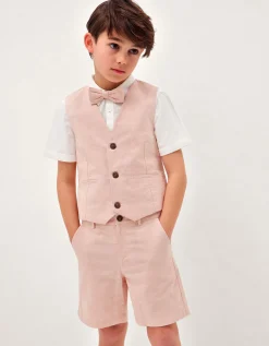 Leo 4-Piece Short Suit Pink