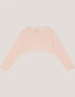 Maeve Bow Button Cardigan Pink