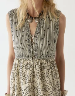 Maison Hotel Eugenie Midi Dress Multi