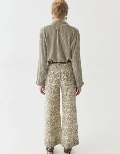 Maison Hotel Lolo Straight Leg Trousers White